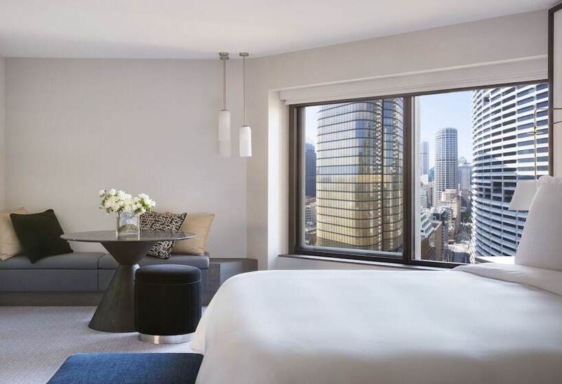 Quarto Deluxe Cama King, Four Seasons Hotel Sydney