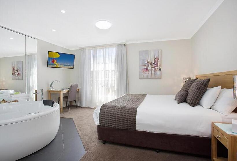 استودیو استاندارد با تخت کینگ, Mid City Motel Warrnambool