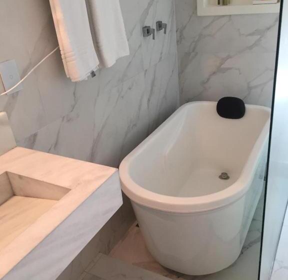 豪华房间, Apart Hotel Delphin Guaruja