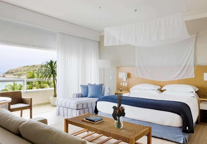 Deluxe Suite met Uitzicht op Zee, Sofitel Guaruja Jequitimar