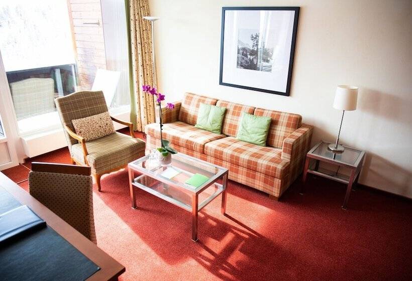 Junior Suite con Balcone, Arosa Kulm Hotel & Alpin Spa