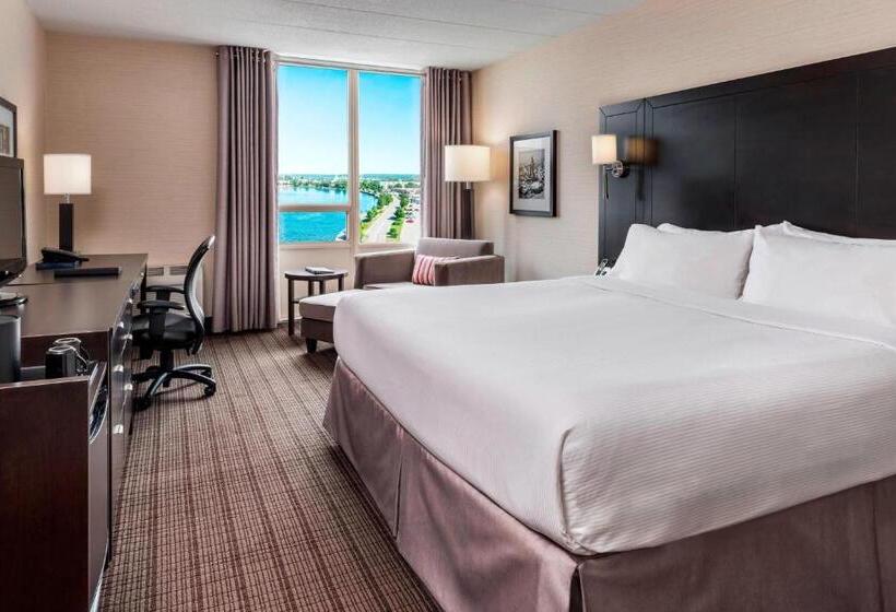 اتاق لوکس با تخت بزرگ, Delta Hotels By Marriott Sault Ste. Marie Waterfront