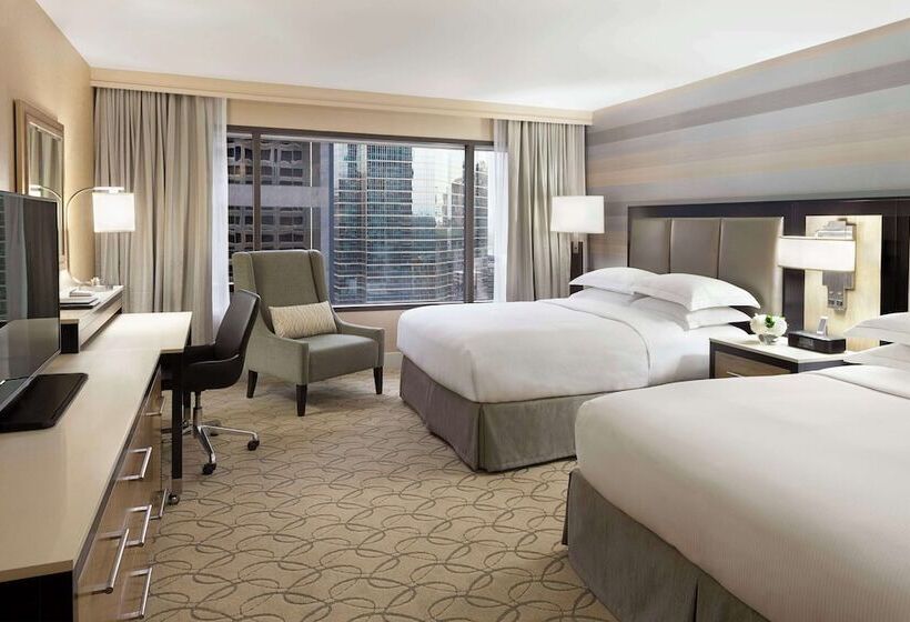 اتاق استاندارد با 2 تخت دوبل, Hilton Toronto