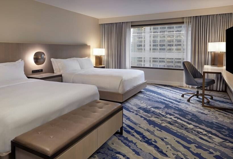 Standard-huone 2 Parivuodetta, Hilton Toronto