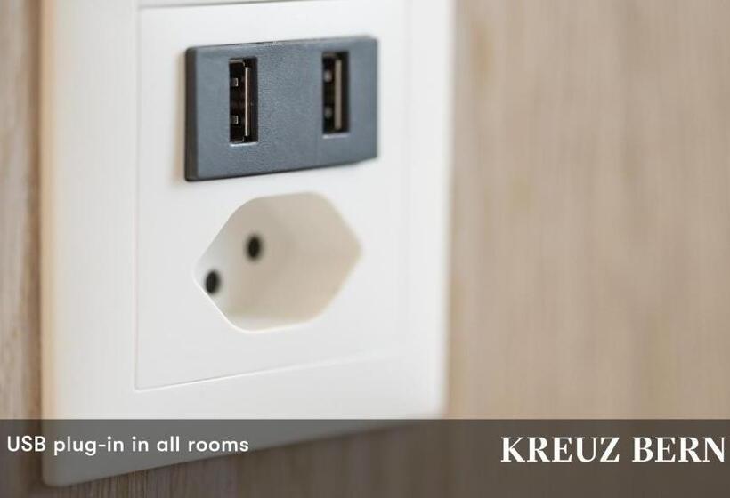 اتاق استاندارد یک نفره, Kreuz Bern Modern City
