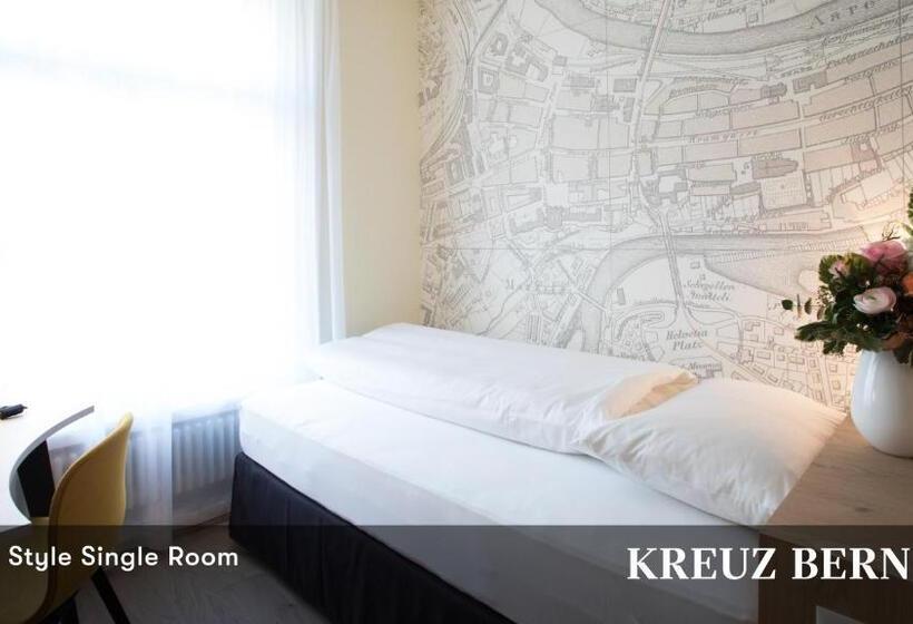 اتاق استاندارد یک نفره, Kreuz Bern Modern City