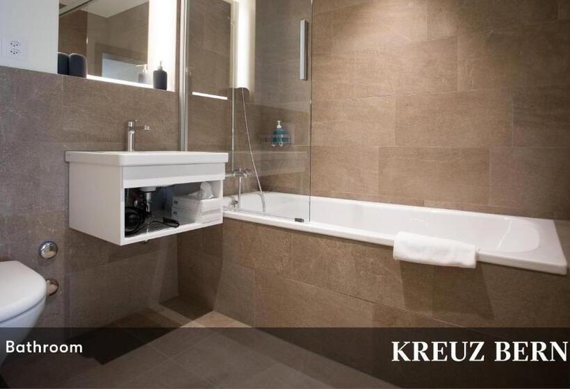 اتاق استاندارد سه نفره, Kreuz Bern Modern City