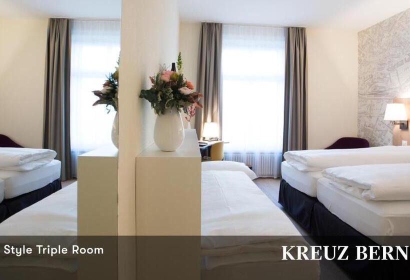 اتاق استاندارد سه نفره, Kreuz Bern Modern City