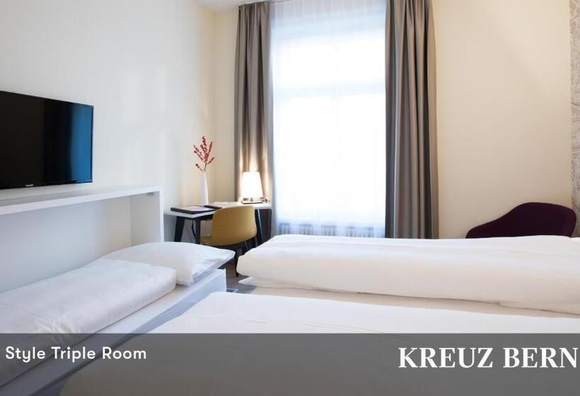 اتاق استاندارد سه نفره, Kreuz Bern Modern City