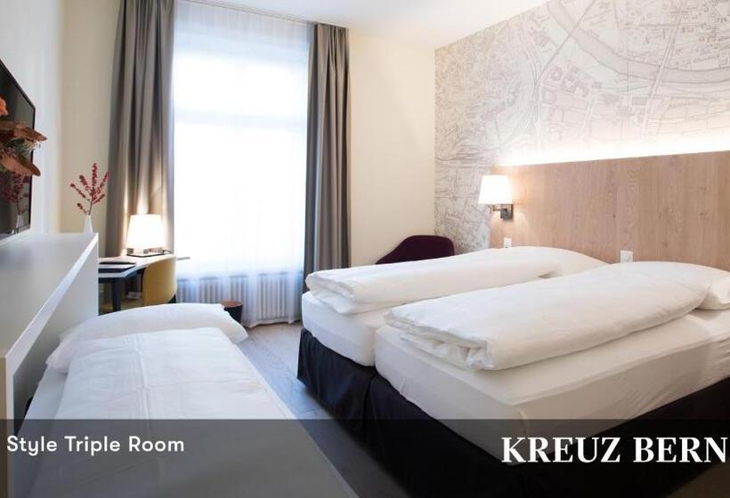 اتاق استاندارد سه نفره, Kreuz Bern Modern City
