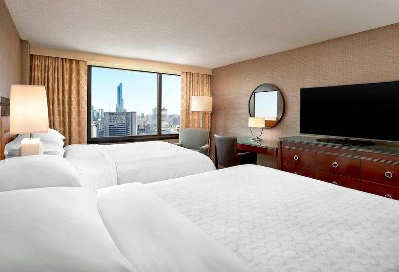 اتاق استاندارد با 2 تخت دوبل, Sheraton Centre Toronto