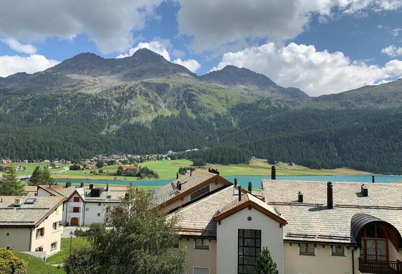 Appartamento 1 Camera da Letto con Balcone, Albana Hotel Silvaplana