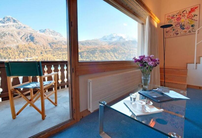 سوئیت با بالکن, Albana Hotel Silvaplana