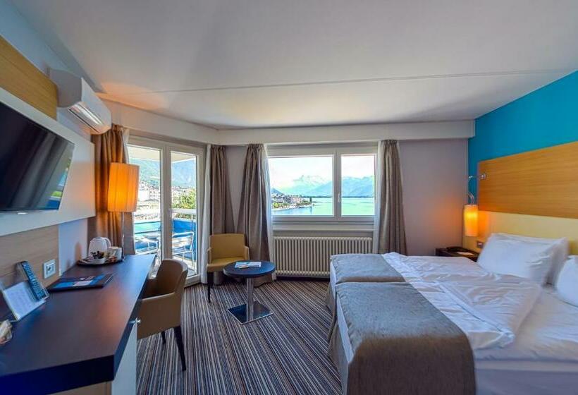 Quarto Clássico Vista Lago, Eurotel Montreux