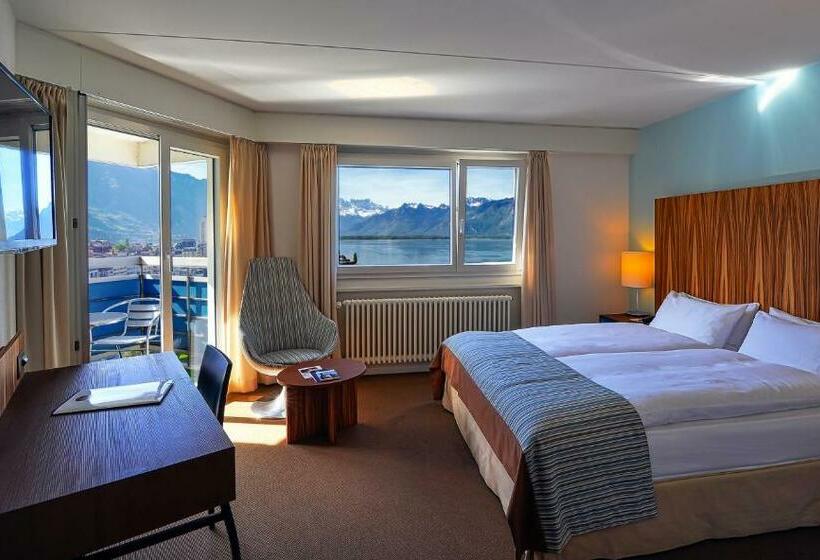 Quarto Clássico Vista Lago, Eurotel Montreux