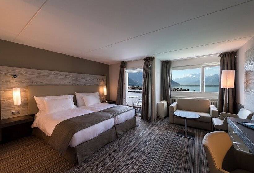 Junior Suite Lake View, Eurotel Montreux