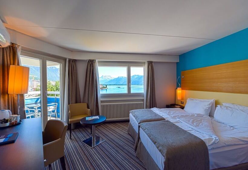 Quarto Clássico Vista Lago, Eurotel Montreux