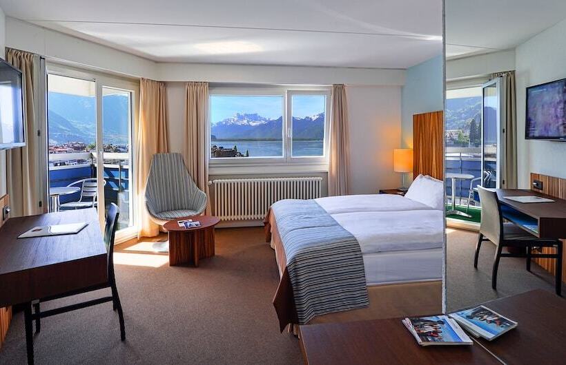 Quarto Clássico Vista Lago, Eurotel Montreux