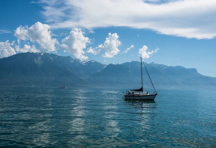 Cameră Deluxe cu Vedere la Lac, Grand Hotel Du Lac   Relais & Châteaux