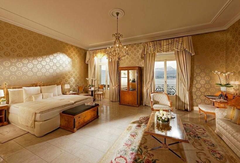 سوییت جونیور با چشم‌انداز دریاچه, Grand Hotel National Luzern