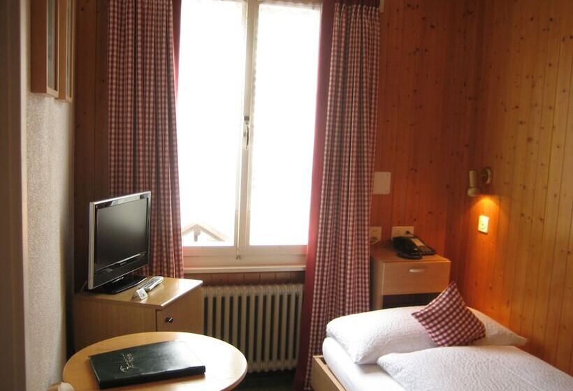 Habitación Estándar Individual, Bernerhof Grindelwald