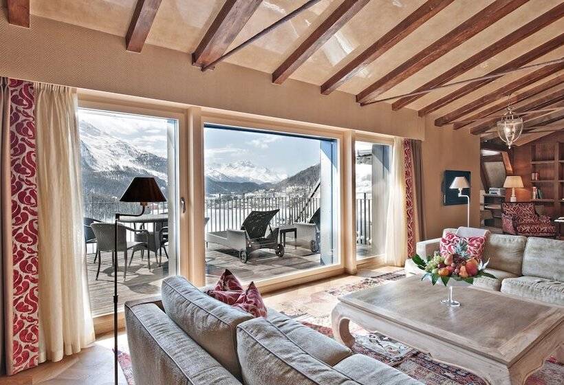 ペントハウススイート, Carlton Hotel St Moritz   The Leading Hotels Of The World