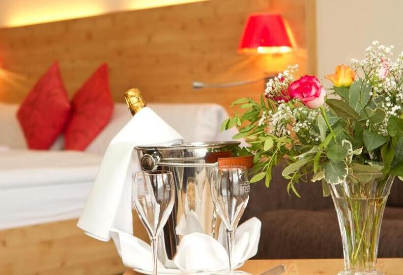 발코니 수피리어 룸, Central Sporthotel Davos