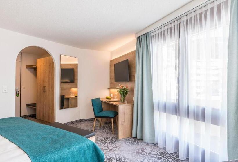 발코니 수피리어 룸, Central Sporthotel Davos