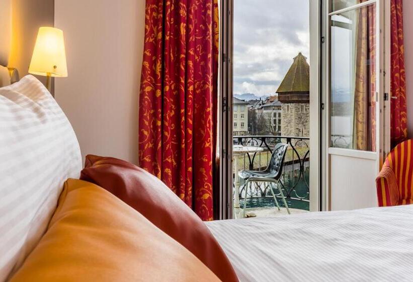 Standard Room with Balcony, Des Alpes