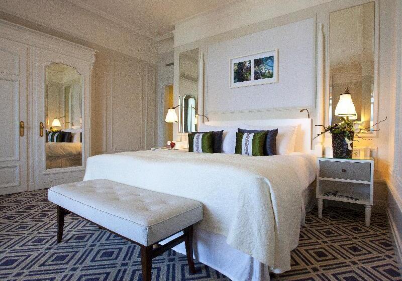 디럭스 룸 호수 전망, Fairmont Le Montreux Palace
