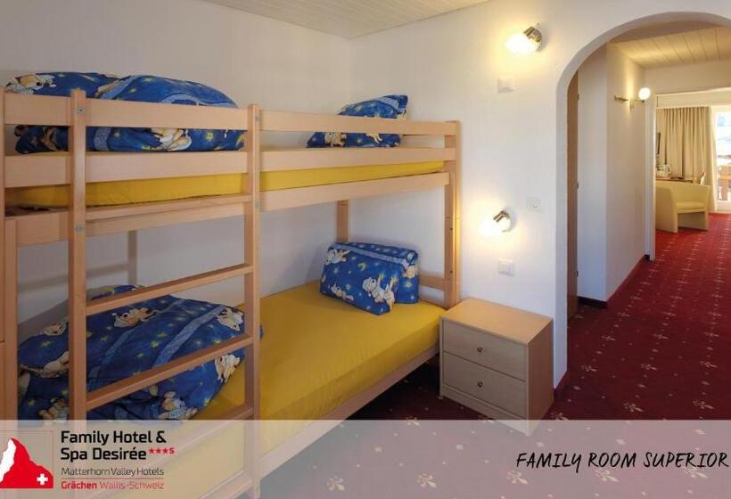 اتاق لوکس خانوادگی, Family Hotel & Spa Desirée
