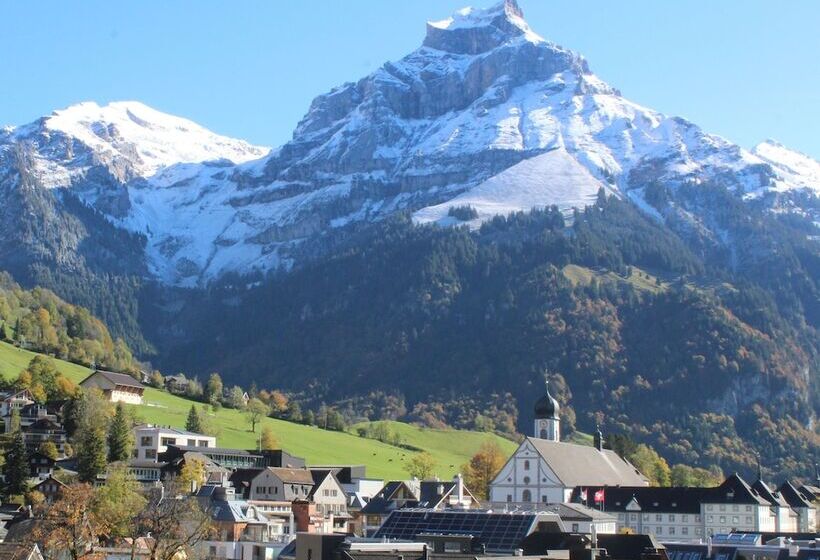 带1个卧室的豪华公寓, H+ Hotel & Spa Engelberg