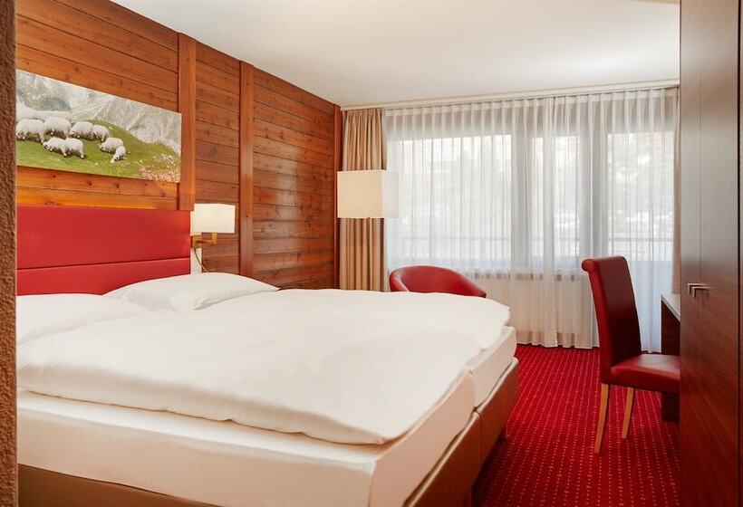 带1个卧室的豪华公寓, H+ Hotel & Spa Engelberg