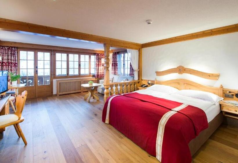 싱글 디럭스 룸, Le Grand Chalet Gstaad