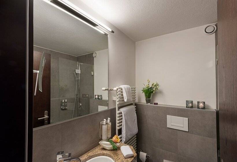 标准单人间, Le Mirabeau Resort & Spa Zermatt
