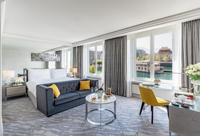 Pokój Standard Widok Rzeka, Mandarin Oriental Geneva