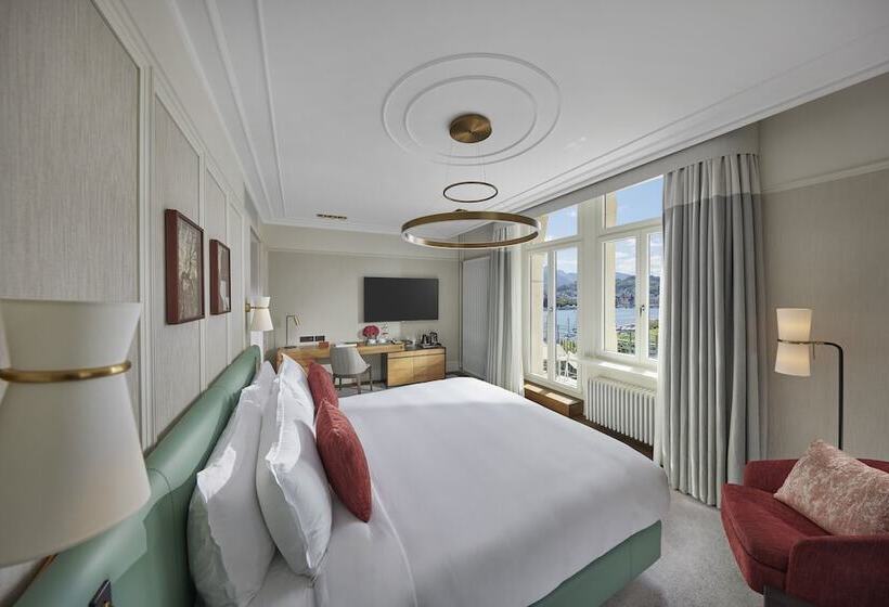 Deluxezimmer Seeblick, Mandarin Oriental Palace, Luzern