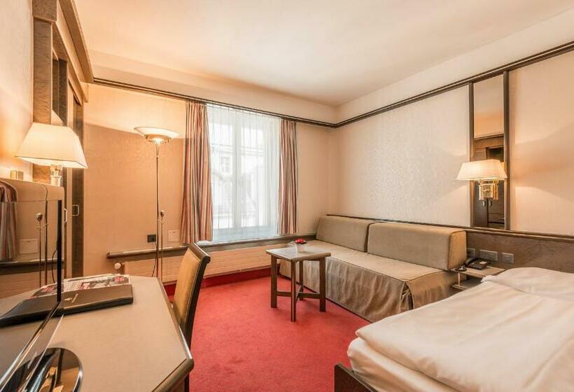 Standard Single Room, Monopol Luzern