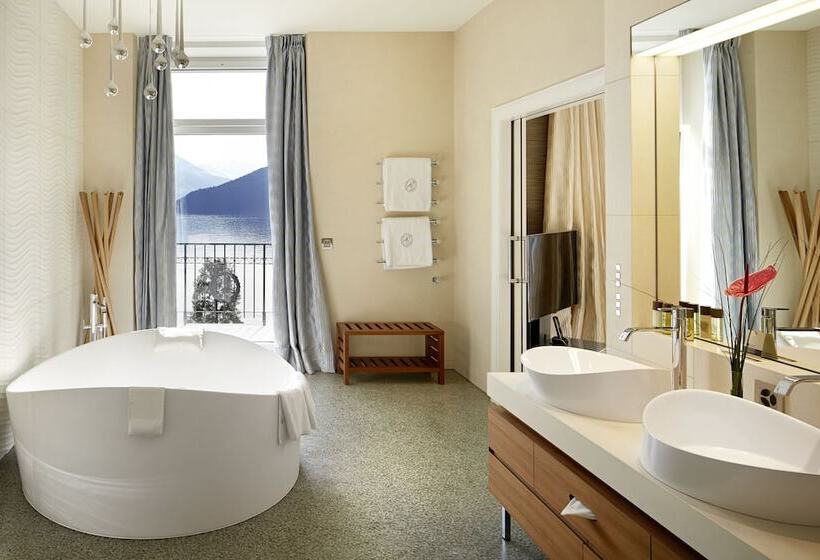 اتاق لوکس با چشم‌انداز دریاچه, Park Hotel Vitznau