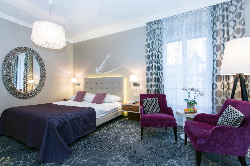اتاق استاندارد با چشم‌انداز شهر, Schweizerhof Luzern