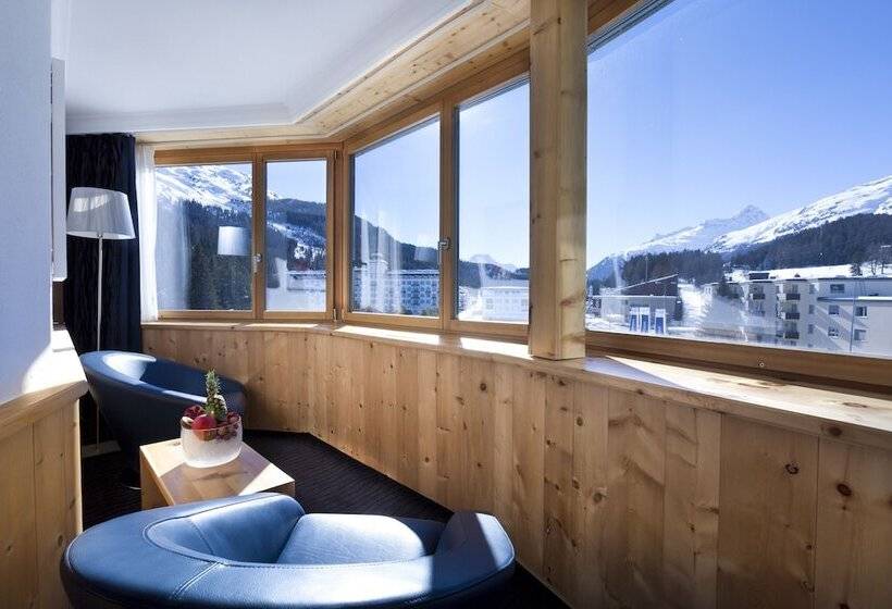 Habitación Superior Individual, Top Sport And Wellness San Gian St. Moritz