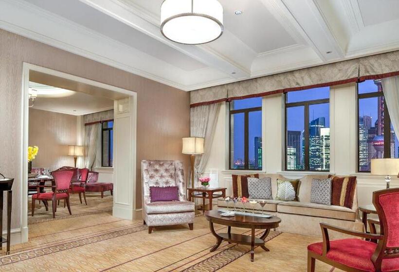 سوئیت با چشم‌انداز رودخانه, Fairmont Peace Hotel On The Bund
