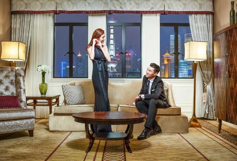 سوئیت با چشم‌انداز رودخانه, Fairmont Peace Hotel On The Bund
