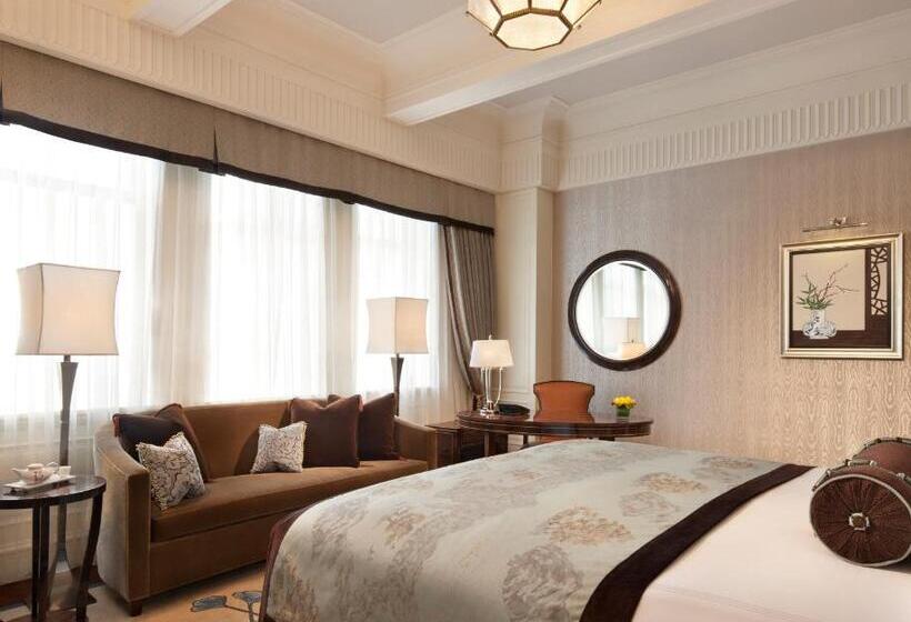 اتاق اجرایی با تخت بزرگ, Fairmont Peace Hotel On The Bund