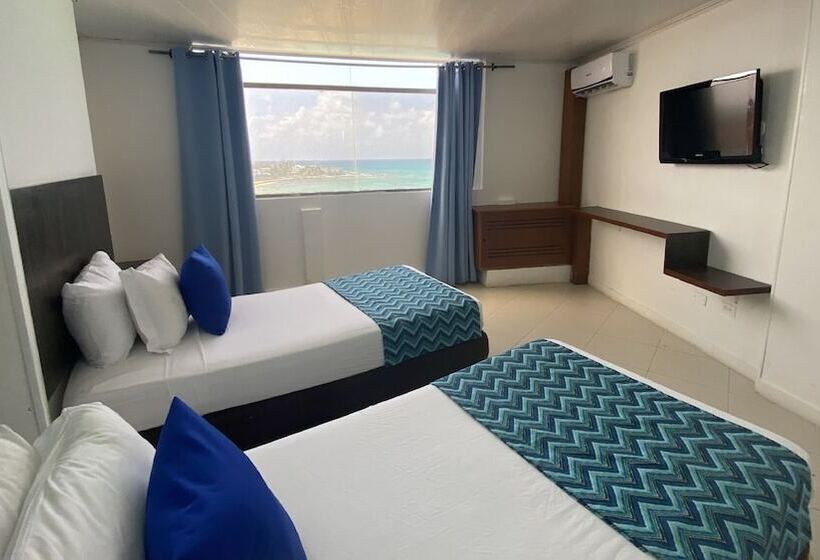 Standard Triple Room, On Vacation Blue Tone