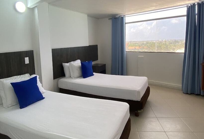 Standard Triple Room, On Vacation Blue Tone