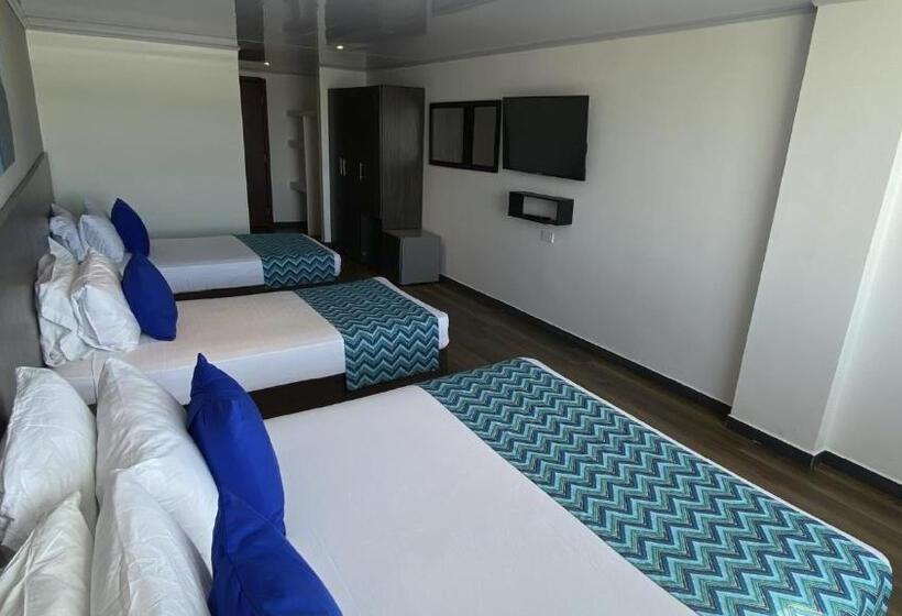 Standard Triple Room, On Vacation Blue Tone