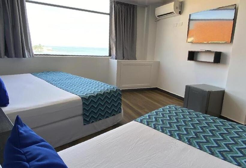 Standard Quadruple Room, On Vacation Blue Tone