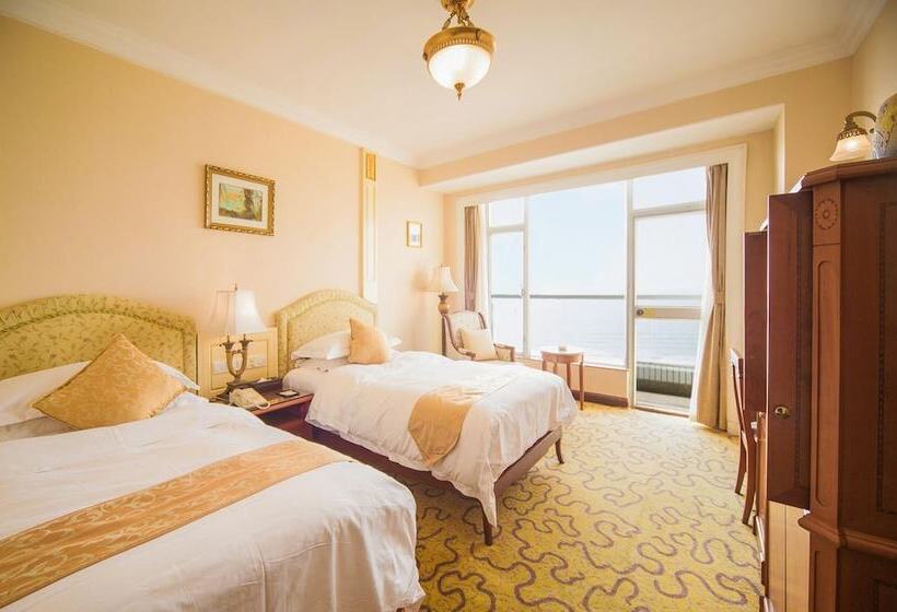 اتاق استاندارد با چشم‌انداز دریا, Huiquan Dynasty Hotel Qingdao