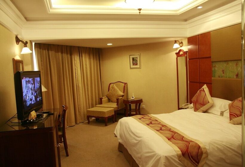 اتاق استاندارد با چشم‌انداز دریا, Huiquan Dynasty Hotel Qingdao